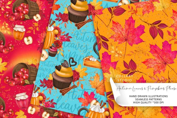 Autumn Patterns Fall Seamless Papers