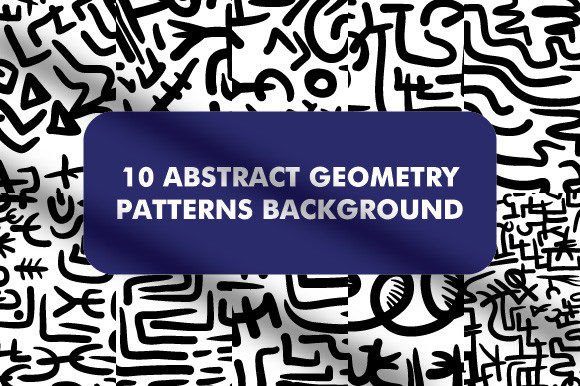 Handdrawn Abstract Geometric Patterns