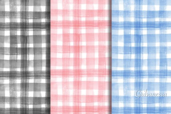 Seamless Patterns Small Watercolor Set